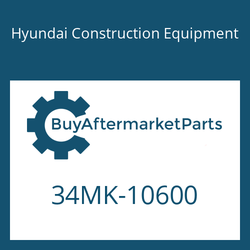 Hyundai Construction Equipment 34MK-10600 - BRACKET