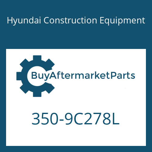 Hyundai Construction Equipment 350-9C278L - SHAFT-YOKE