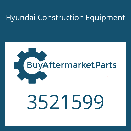 Hyundai Construction Equipment 3521599 - HOUSING-TURBINE