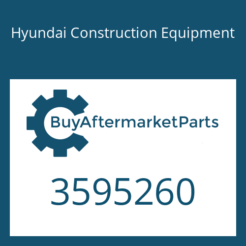 Hyundai Construction Equipment 3595260 - BUSHING for Heavy Equipment