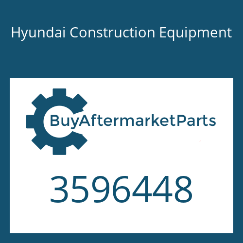 Hyundai Construction Equipment 3596448 - PLATE-OIL SEAL