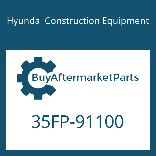 Hyundai Construction Equipment 35FP-91100 - SPACER