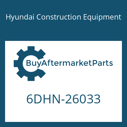 Hyundai Construction Equipment 6DHN-26033 - CARR&BACKREST ASSY