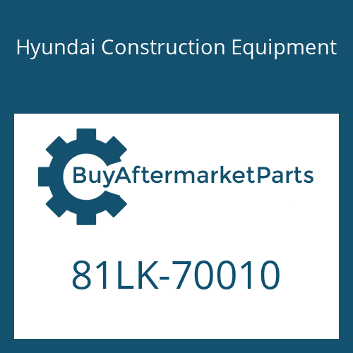 Hyundai Construction Equipment 81LK-70010 - BRACKET ASSY