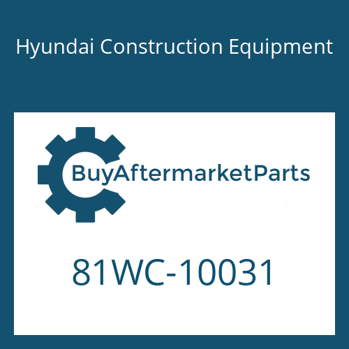 Hyundai Construction Equipment 81WC-10031 - AXLE ASSY-FRONT