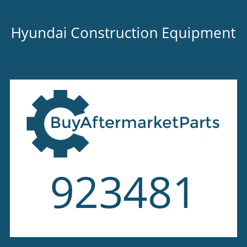 Hyundai Construction Equipment 923481 - REPAIR KIT