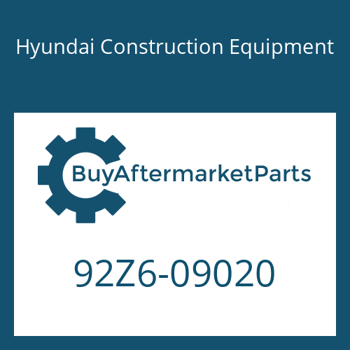 Hyundai Construction Equipment 92Z6-09020 - DECAL-LOGO LH