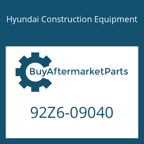 Hyundai Construction Equipment 92Z6-09040 - DECAL-GRAPHIC LH