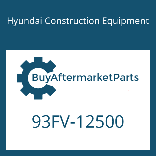 Hyundai Construction Equipment 93FV-12500 - DECAL-MODEL NAME