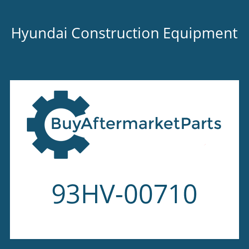 Hyundai Construction Equipment 93HV-00710 - DECAL-OVERALL WEIGHT