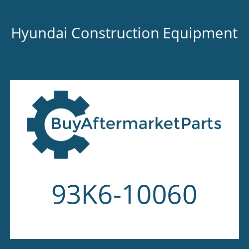 Hyundai Construction Equipment 93K6-10060 - DECAL-MODEL NAME LH for Heavy Equipment