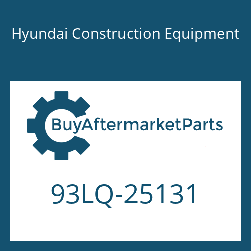 Hyundai Construction Equipment 93LQ-25131 - DECAL-MODEL NAME