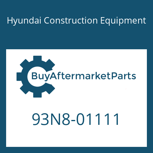 Hyundai Construction Equipment 93N8-01111 - DECAL KIT-B for Heavy Equipment