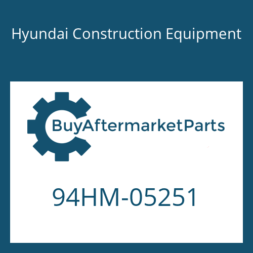 Hyundai Construction Equipment 94HM-05251 - DECAL-CAPACITY