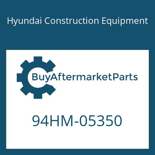 Hyundai Construction Equipment 94HM-05350 - DECAL-CAPACITY