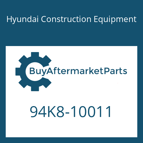 Hyundai Construction Equipment 94K8-10011 - DECAL-MODEL NAME-LH for Heavy Equipment