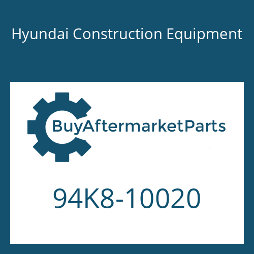 Hyundai Construction Equipment 94K8-10020 - DECAL-MODEL NAME-LH