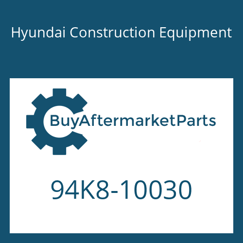 Hyundai Construction Equipment 94K8-10030 - DECAL-MODEL NAME-LH