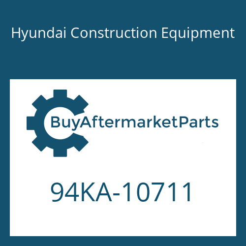 Hyundai Construction Equipment 94KA-10711 - DECAL-SERVICE INSTRUCTION