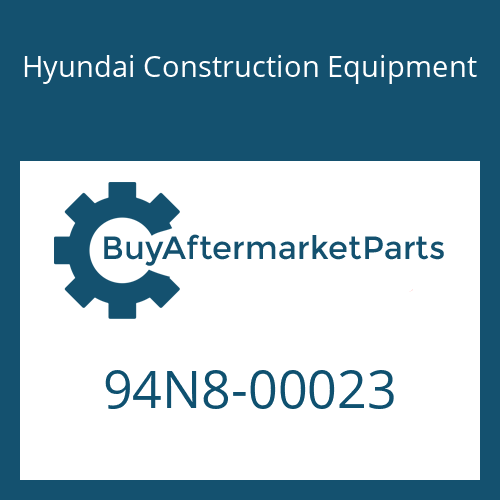 Hyundai Construction Equipment 94N8-00023 - DECAL KIT-A for Heavy Equipment