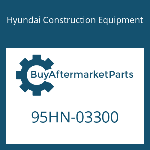 Hyundai Construction Equipment 95HN-03300 - DECAL-SPECSHEET