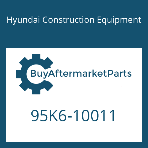 Hyundai Construction Equipment 95K6-10011 - DECAL-MODEL NAME LH
