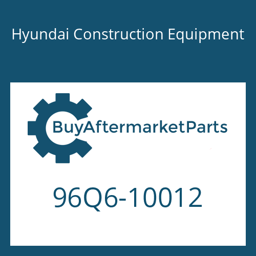 Hyundai Construction Equipment 96Q6-10012 - DECAL-MODEL NAME for Heavy Equipment