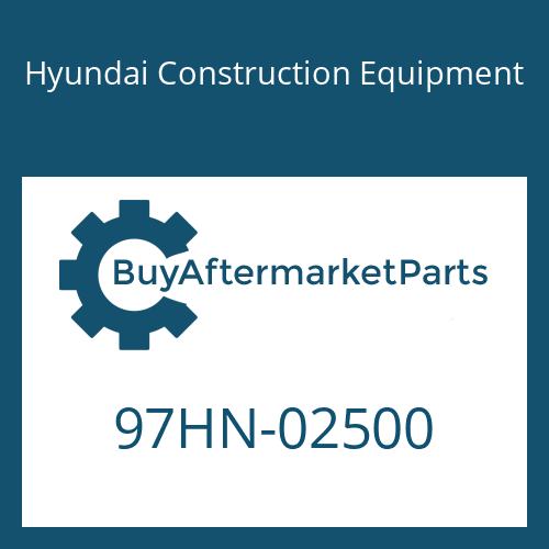 Hyundai Construction Equipment 97HN-02500 - DECAL-MODEL NAME for Heavy Equipment