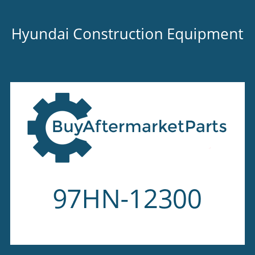 Hyundai Construction Equipment 97HN-12300 - DECAL-MODEL NAME