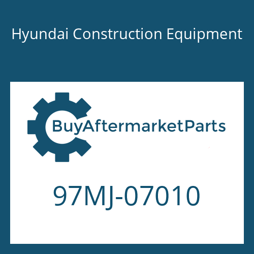 Hyundai Construction Equipment 97MJ-07010 - DECAL-KEEPCLEAR