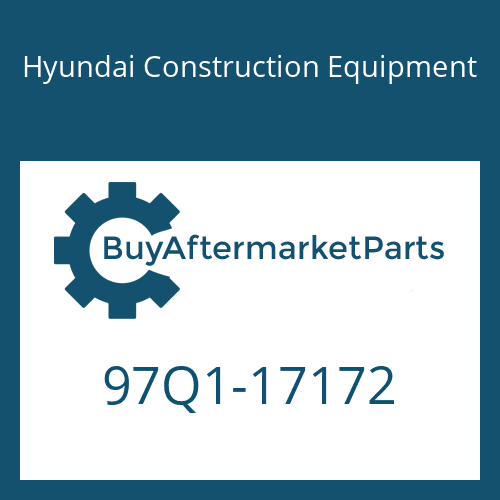 Hyundai Construction Equipment 97Q1-17172 - DECAL-SERVICE INSTRUCTION for Heavy Equipment