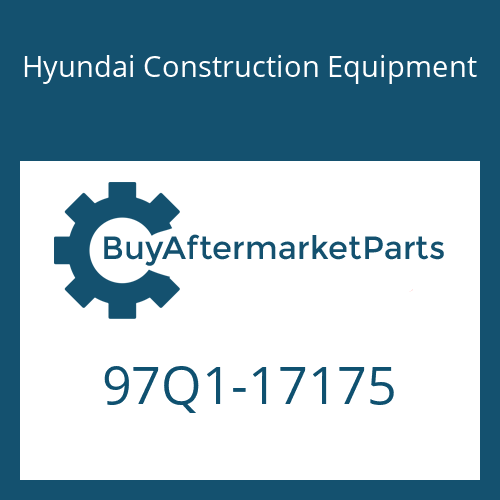 Hyundai Construction Equipment 97Q1-17175 - DECAL-SERVICE INSTRUCTION