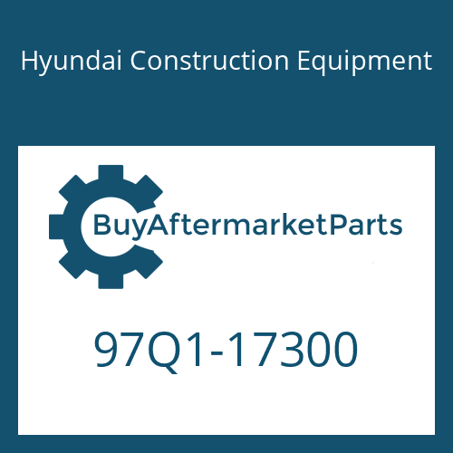 Hyundai Construction Equipment 97Q1-17300 - DECAL-CONTROL SWIVEL
