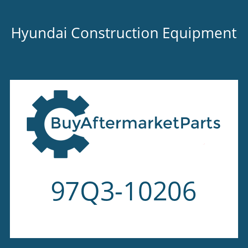 Hyundai Construction Equipment 97Q3-10206 - DECAL KIT-B