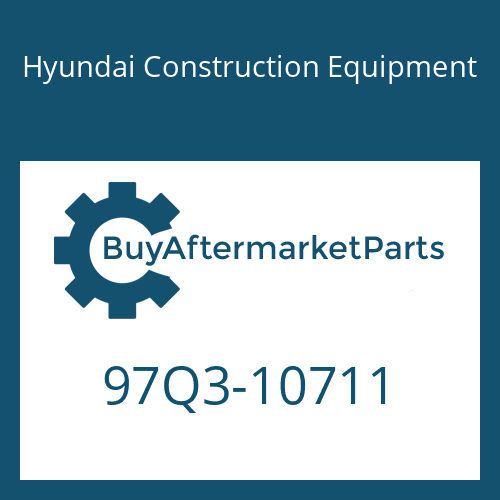 Hyundai Construction Equipment 97Q3-10711 - DECAL-SERVICE INSTRUCTION