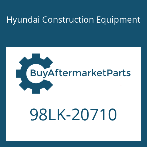 Hyundai Construction Equipment 98LK-20710 - DECAL-SERVICE INSTRUCTION