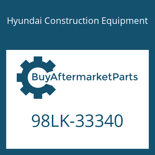 Hyundai Construction Equipment 98LK-33340 - MANUAL-OPERATORS for Heavy Equipment