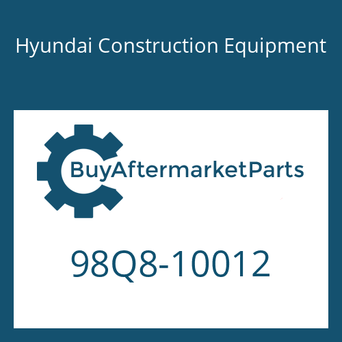 Hyundai Construction Equipment 98Q8-10012 - DECAL-MODEL NAME for Heavy Equipment