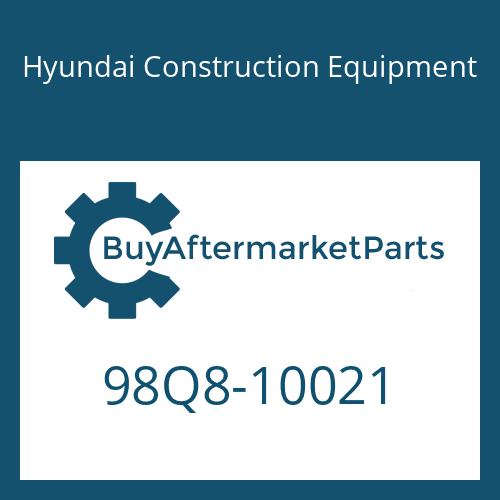 Hyundai Construction Equipment 98Q8-10021 - DECAL-MODEL NAME