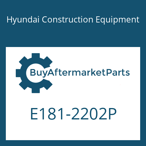 Hyundai Construction Equipment E181-2202P - BUSHING