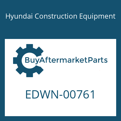 Hyundai Construction Equipment EDWN-00761 - PLUG-PROTECTION