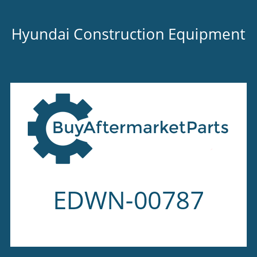 Hyundai Construction Equipment EDWN-00787 - PLATE-COVER for Heavy Equipment