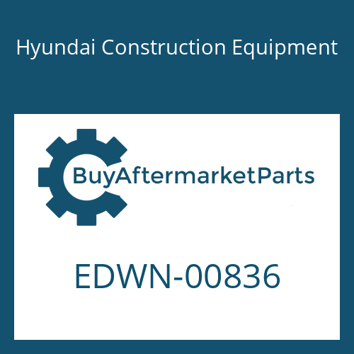 Hyundai Construction Equipment EDWN-00836 - STICKER-WARNING for Heavy Equipment