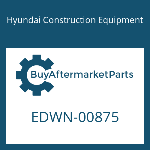 Hyundai Construction Equipment EDWN-00875 - STICKER