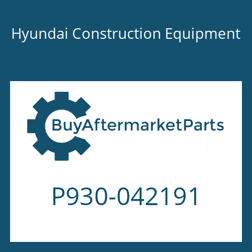 Hyundai Construction Equipment P930-042191 - HOSE ASSY-ORFS&THD