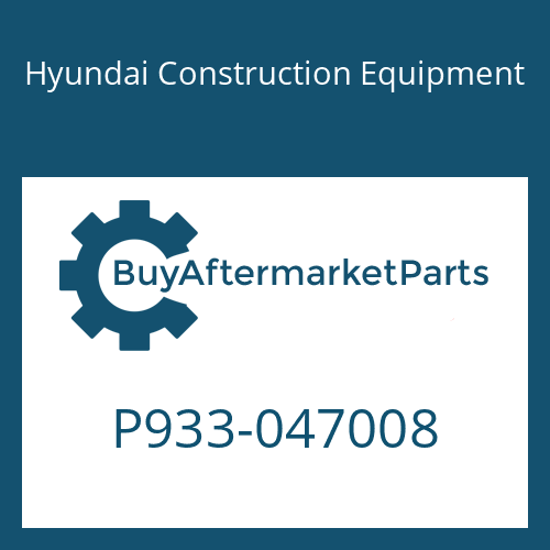 Hyundai Construction Equipment P933-047008 - HOSE ASSY-ORFS&THD