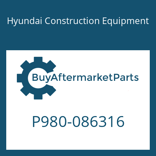 Hyundai Construction Equipment P980-086316 - HOSE ASSY-ORFS&FLG
