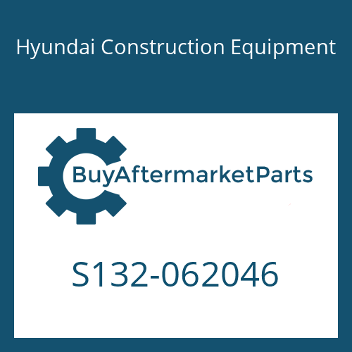 Hyundai Construction Equipment S132-062046 - SCREW-W/WASHER