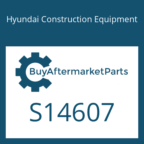 Hyundai Construction Equipment S14607 - BLOCK-SHAFT