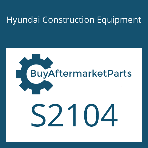 Hyundai Construction Equipment S2104 - SPRING